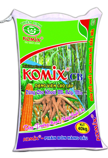 KOMIX CB (Khoai mì, bắp, mía) dạng viên